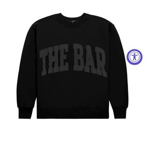 The Bar Varsity Sweatshirt medium